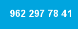 962 297 78 41 962 297 78 41